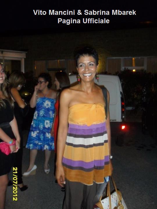 Vito Mancini e Sabrina Mbarek Vito Mancini e Sabrina Mbarek