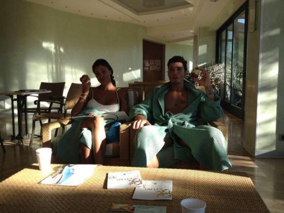 Belen Rodriguez e Stefano De Martino Belen Rodriguez e Stefano De Martino