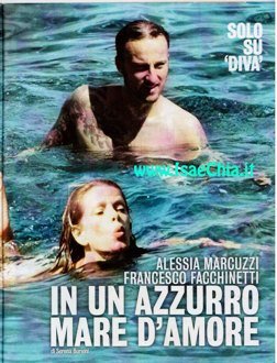Alessia Marcuzzi e Francesco Facchinetti in un azzurro mare d’amore