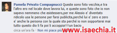 Pamela Compagnucci riguardo le foto che la ritraggono con Alessio Lo Passo: ‘Non sono recenti: per me ora Alessio vale zero, come la sua fidanzata Caterina Siviero..’ preview