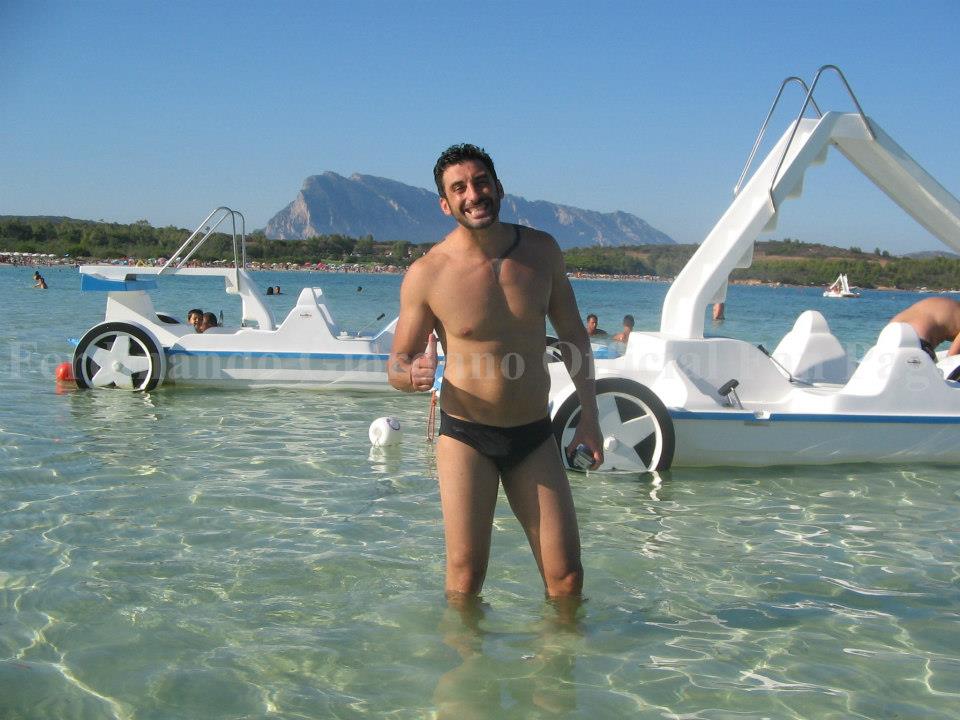 Ferdinando Giordano in vacanza in Sardegna: foto article-post