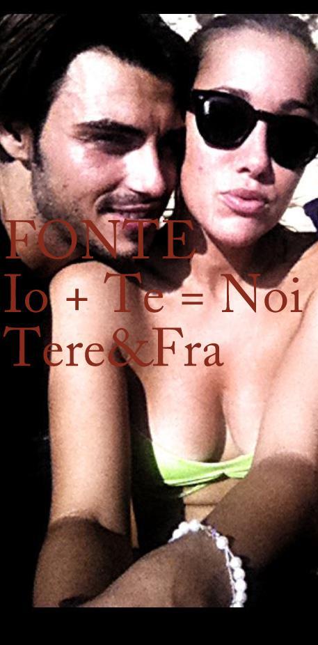 Teresanna Pugliese e Francesco Monte: foto inedita