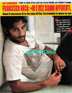 Francesco Arca: “Io e Rex siamo affiatati, perché spesso i cani sono più umani di noi” article-post