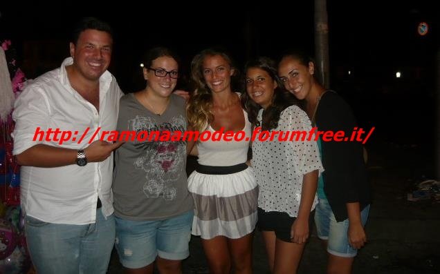Ramona Amodeo: foto con i fan