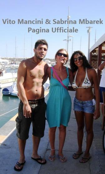 Sabrina Mbarek e Vito Mancini Sabrina Mbarek e Vito Mancini