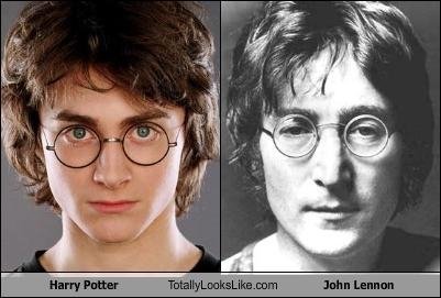 Somiglianza tra Harry Potter e John Lennon
