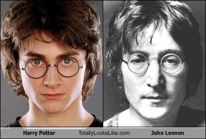 Somiglianza tra Harry Potter e John Lennon preview