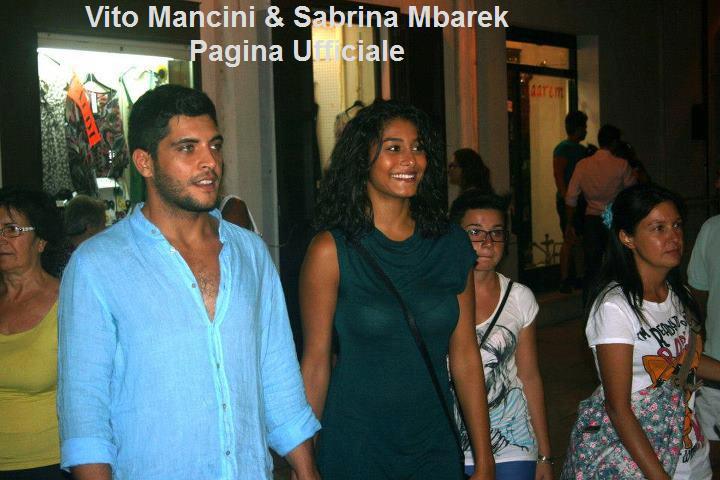 Vito Mancini e Sabrina Mbarek Vito Mancini e Sabrina Mbarek