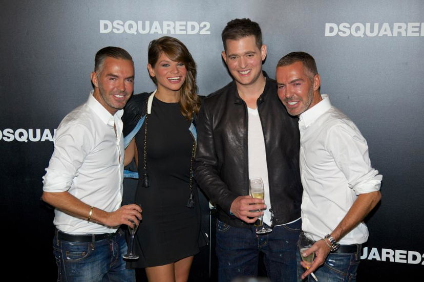 Alessandra Amoroso e Michael Bublè alla sfilata Daquared: foto preview