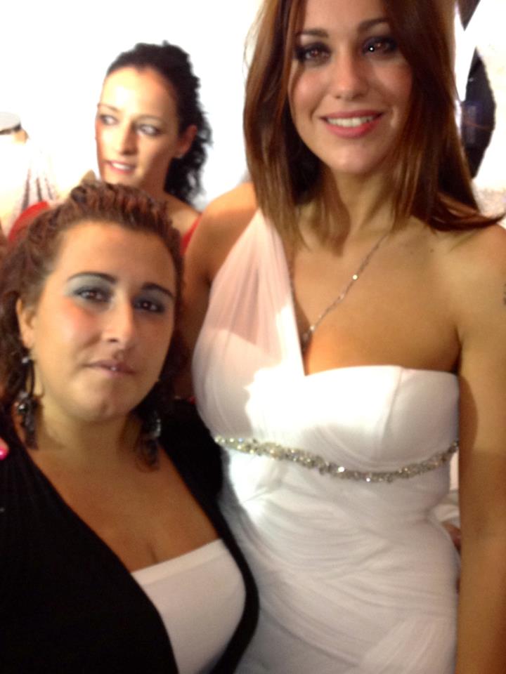 Teresanna Pugliese e Francesco Monte ospiti ad una sfilata: foto preview