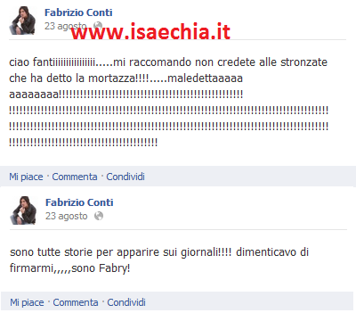 Fabrizio Conti smentisce il flirt con Valentina Marconi: ‘L’ha fatto solo per apparire sui giornali!’ preview