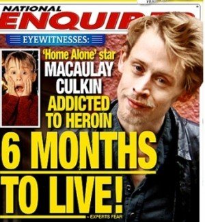 A Macaulay Culkin ( il Kevin di ‘Mamma ho perso l’aereo’) restano solo 6 mesi di vita? (foto)