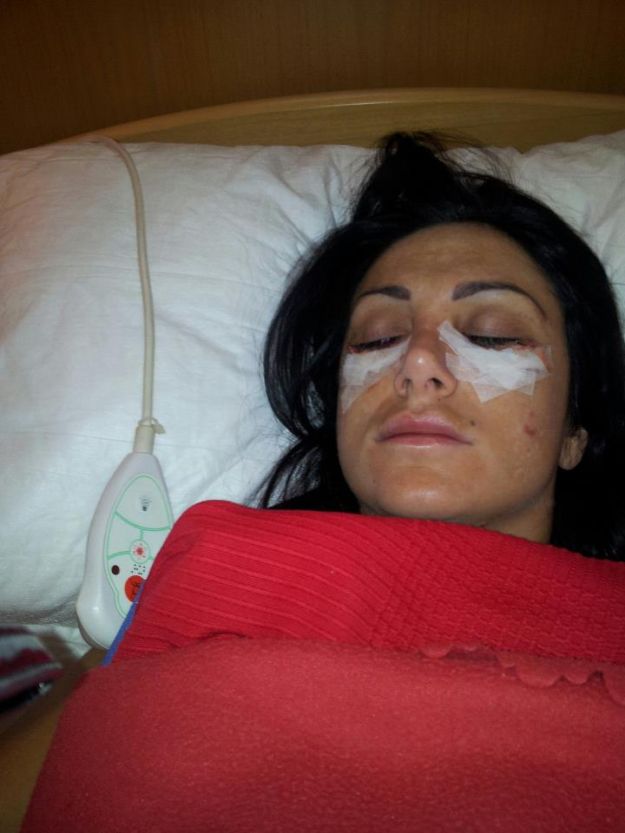 Incidente stradale per Marika Fruscio: su Facebook la foto preview