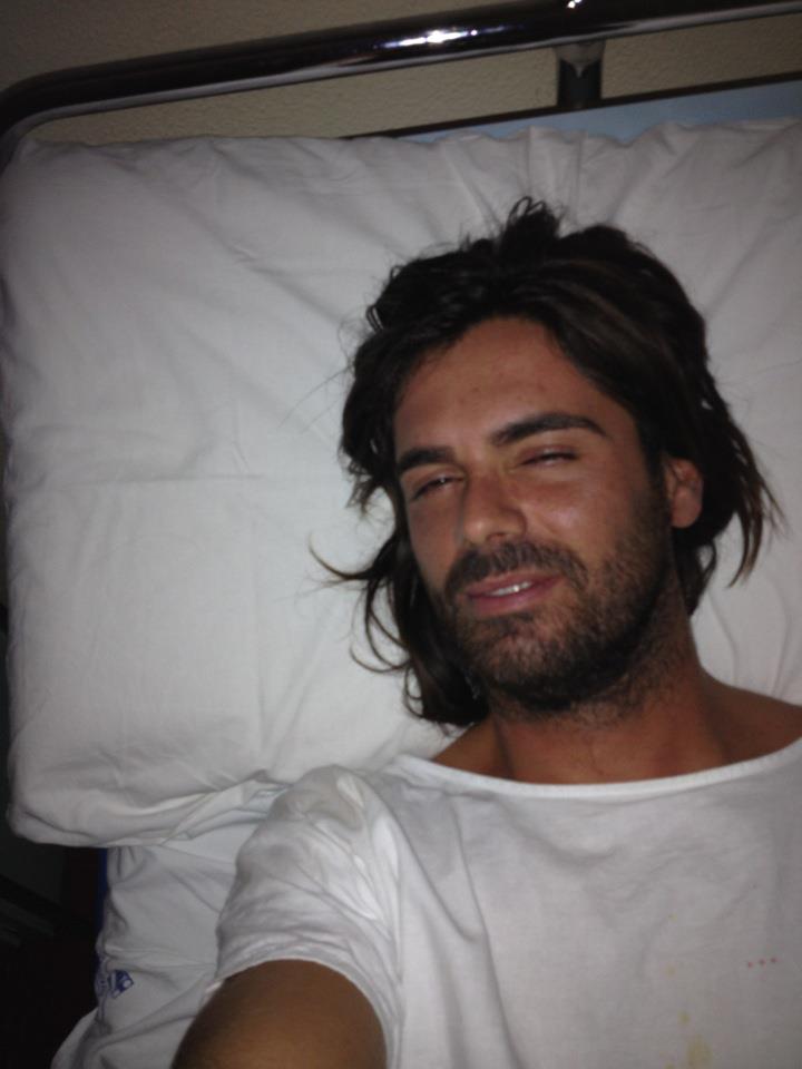 Samuele Nardi pubblica su Facebook alcune immagini dall’ospedale e scrive… preview