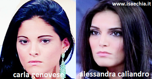Somiglianza tra Carla Genovese ed Alessandra Caliandro article-post