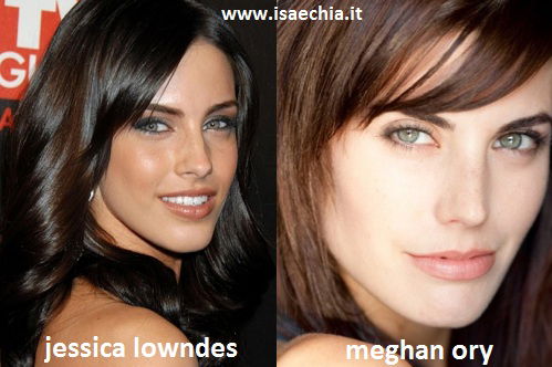 Somiglianza tra Jessica Lowndes e Meghan Ory preview