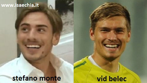 Somiglianza tra Stefano Monte e Vid Belec preview