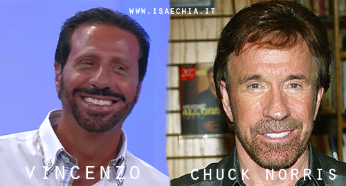 Somiglianza tra il cavaliere Vincenzo e Chuck Norris preview