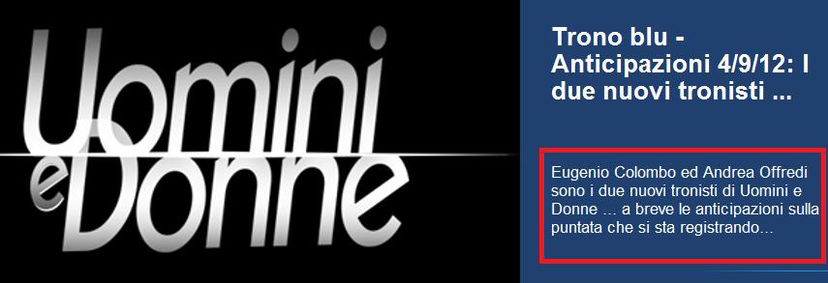 Eugenio Colombo ed Andrea Offredi sono i nuovi tronisti di Uomini e donne!!! preview