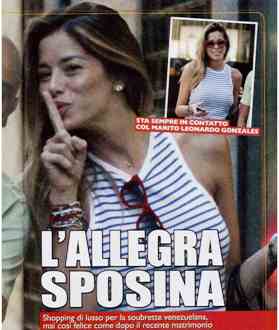 Aida Yespica: L’allegra sposina preview