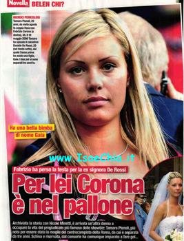 Tamara Pisnoli: Per lei Fabrizio Corona è nel pallone