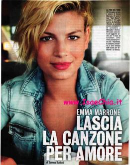 Emma Marrone lascia la canzone per amore article-post