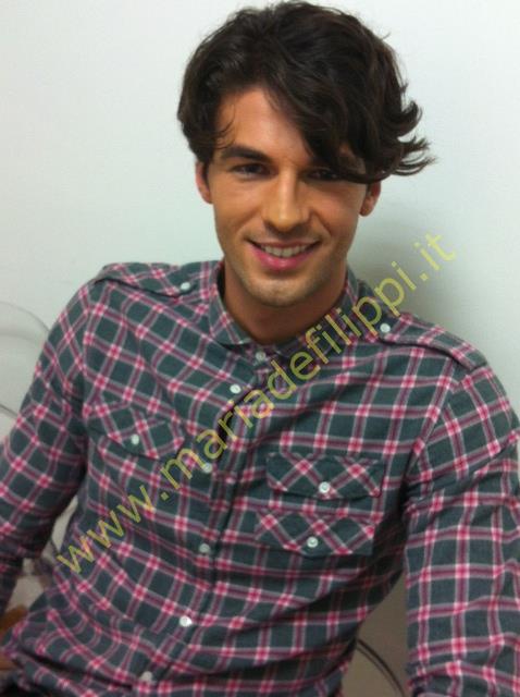 Backstage del Trono blu registrato ieri: foto preview