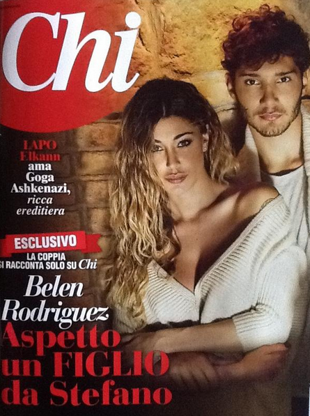 Belen Rodriguez conferma a Chi la gravidanza: ‘Aspetto un figlio da Stefano De Martino!’ article-post