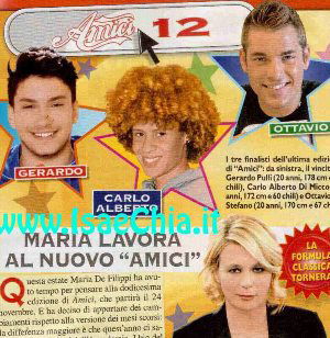 Maria De Filippi lavora al nuovo “Amici” preview