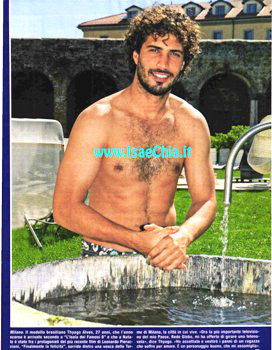 Thyago Alves: “Ciao Italia, vado in Brasile a girare una telenovela” preview