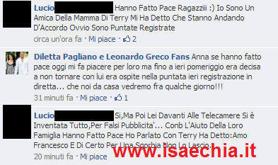 Teresanna Pugliese e Francesco Monte hanno chiarito? preview