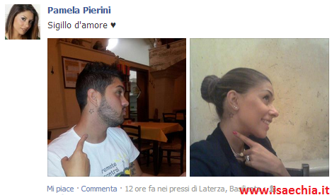 Pamela Pierini: nuovo tatuaggio preview