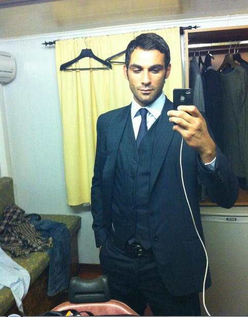 Francesco Arca sul set de ‘Il commissario Rex’: foto preview