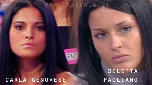 Somiglianza tra Carla Genovese e Diletta Pagliano preview