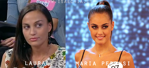 Somiglianza tra Laura Giglio e Maria Perrusi preview
