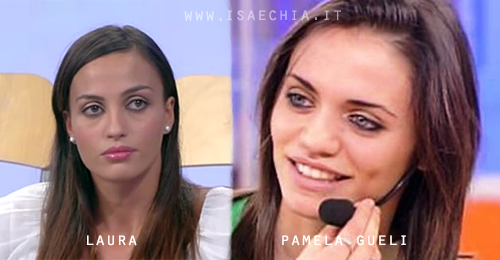 Somiglianza tra Laura Giglio e Pamela Gueli preview