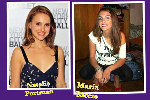 Somiglianza tra Maria Riccio e Natalie Portman preview