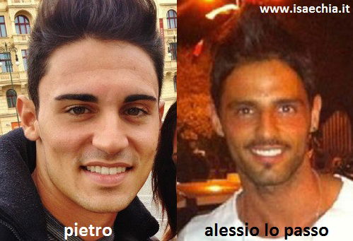 Somiglianza tra Pietro del Trono under e Alessio Lo Passo preview