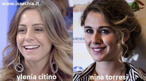 Somiglianza tra Ylenia Citino e Nina Torresi preview