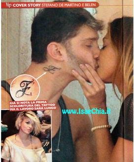 Stefano De Martino: Belén Rodriguez, per amore tuo cancellerò questo tatuaggio; E come Emma!