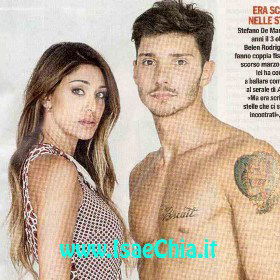 Stefano De Martino e Belen Rodriguez: “Il nostro sogno erotico è un inverno in pantofole” preview