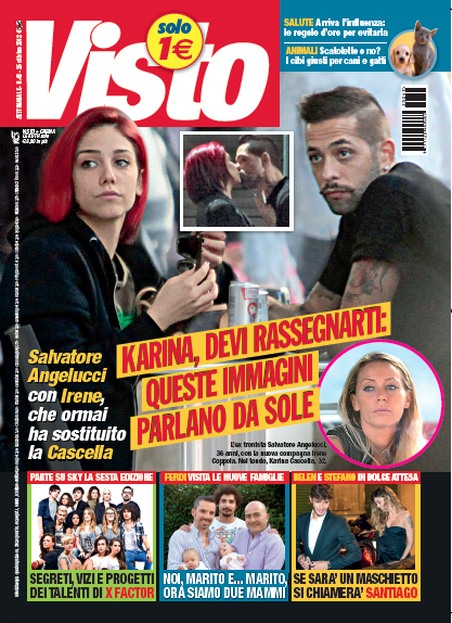 Salvatore Angelucci e Irene Coppola sulla copertina del prossimo numero di ‘Visto’ preview