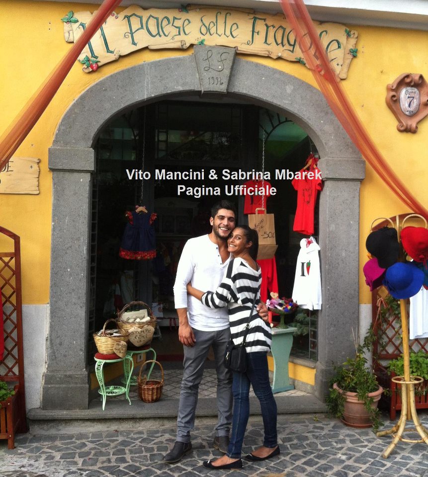 Vito Mancini e Sabrina Mbarek Vito Mancini e Sabrina Mbarek