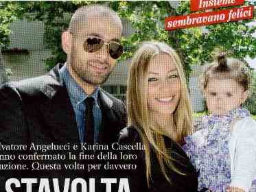 Karina Cascella e Salvatore Angelucci: Stavolta è davvero finita