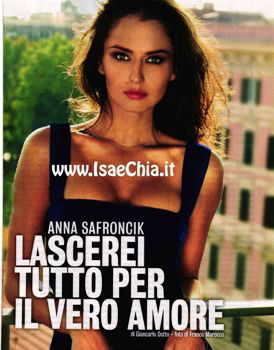 Anna Safroncik: “Lascerei tutto per il vero amore” preview