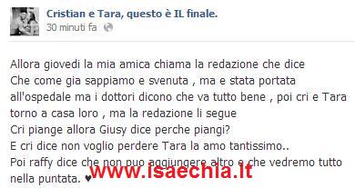 Cristian Gallella e Tara Gabrieletto: una fan chiama la redazione di Uomini e donne e…