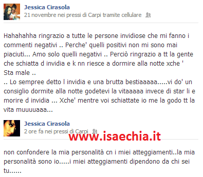 Jessica Cirasola scrive.. article-post