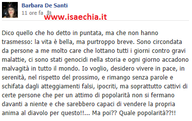 Barbara De Santi scrive.. preview