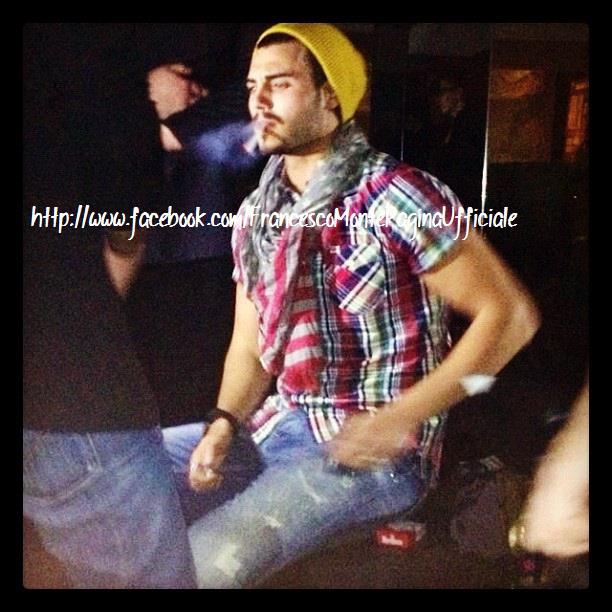 Francesco Monte: serata (e la nuova moda del dito medio alzato…) preview