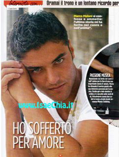 Marco Meloni: “Ho sofferto per amore” preview